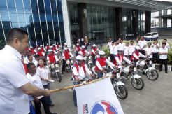 HT Berikan Motor Perindo untuk Kegiatan Partai