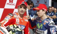 Iannone Ingin Temani Jorge Lorenzo di Pelana Desmosedici