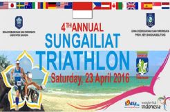 Bangka Ingin Perkenalkan Wisata Lewat Sungailiat Triathlon 2016