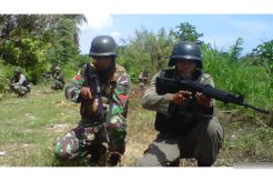 Raider Buru 4 Anggota Kelompok Santoso Hingga ke Hutan