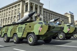 Militer Ukraina Uji Coba Rudal Balistik