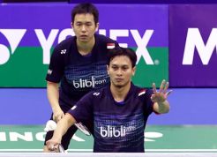 Hendra/Ahsan Sapa Musuh Bebuyutan di Babak 16 Besar