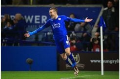 Kalahkan Mahrez, Vardy Jadi Pemain Terbaik Pilihan Wartawan