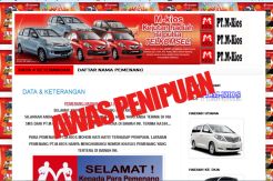 Penipuan Catut Nama...