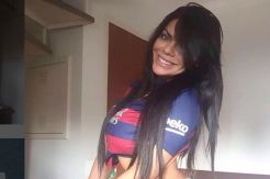 Ratu Bokong Seksi Asal Brasil Sindir Fisik Messi