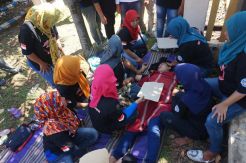 Buruh Soedali Pingsan saat Duduki Disnakersostrans