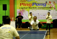 OJK Dorong Turnamen Tenis Meja Tahunan
