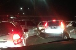 JPO Tol BSD Roboh, Kemacetan Panjang Meluber ke Luar Tol