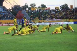 Hancurkan MU, Skuat Sriwijaya FC Harus Tetap Memijak Bumi