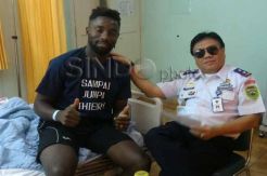 Ini Pesan Perpisahan Thierry Gathuessi Kepada Fans Sriwijaya FC
