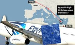 This Image of Debris from EgyptAir Which Found