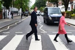 And Cameron does Beatles Abbey Road