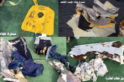 Militer Mesir Rilis Foto Kepingan Pesawat EgyptAir