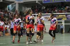 Tim Putri TNI AU Kampiun Turnamen Voli Koran Sindo Batam