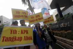 Ini Alasan Buruh Turun Gunung Minta KPK Tangkap Ahok