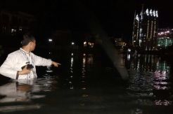 Tanggul Pantai Mutiara Jebol Tak Jauh dari Rumah Ahok