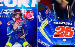 Lorenzo-Vinales Pasang Stiker Bertanda Luis Salom di GP Catalunya