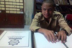 Niat Menghafal Alquran, Siswa Tunanetra Ingin Jadi Ustaz