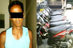 Pelaku Curanmor Dibekuk, Belasan Motor Disita
