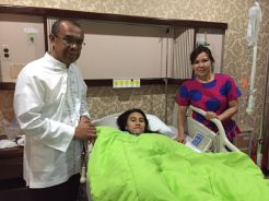 Sukses Jalani Operasi Lutut, Bellaetrix Manuputty Senyum Dapat Perhatian Kemenpora