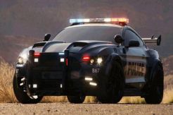 Ford Mustang Disulap Jadi Mobil Polisi di Transformers 5
