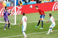 Spain Win, Del Bosque Frustrated