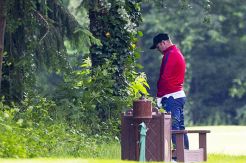 Guess...What Rooney Doing at Bushes?