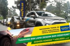 Ban Sudah Gundul Tukar dengan Goodyear Sebelum Mudik