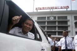 Jonan Sidak Angkutan Umum Idul Fitri 2016