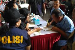 Jelang Lebaran, Ratusan Sopir Taksi di Bandara Soetta Dites Urine