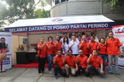 Posko Partai Perindo Siap Layani Pemudik