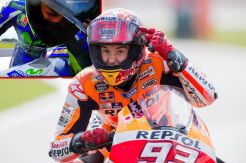 Marc Marquez Singgung Mental Balap Valentino Rossi di Assen