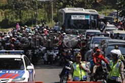 1.000 Personel Gabungan Jaga 22 Titik Kemacetan di Tangerang