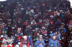 Antrean Pemudik Motor di Merak Capai 3 Km