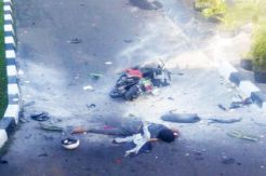 Solo Bomb Attacker Desperate and Barged The Secure