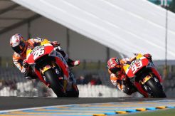 Di Sachsenring, Rossi-Jorge...