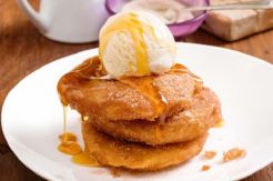 Lezatnya Apel Goreng Es Krim