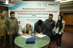 MNCTV Jadi Official TV Broadcaster PON XIX 2016 di Jabar