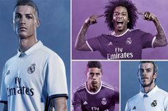 Real Madrid Resmi Kenalkan Jersey Terbaru