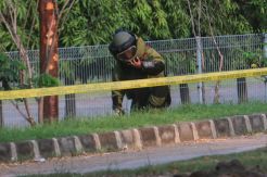 Benda Mencurigakan Mirip Bom Gegerkan Gereja JKI Injil Semarang
