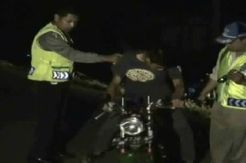 Razia Balapan Liar, Polisi Ditabrak