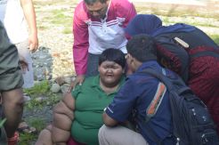 Terpeleset di Sekolah, Arya Bocah Obesitas Menangis Minta Pulang