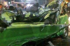Enam Tewas akibat Angkot Ugal-Ugalan Tabrak Truk