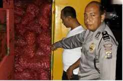 Berisi 3 Ton Bawang Ilegal, Bus AKAP Ini Disita Polisi