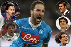Higuain Singkirkan Zidane Sebagai Pemain Termahal Serie A