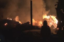 Gudang Mebel Milik Anggota DPRD Nganjuk Ludes Terbakar
