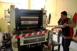 Terkait Korupsi, Kejari Sorong Sita Mesin Cetak Media Harian