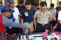 Gerebek Kontrakan, Polisi Bekuk Delapan Pelaku Curanmor