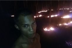 Rekam Aksi Bakar Lahan Pakai Ponsel Petani Ditangkap Kodim
