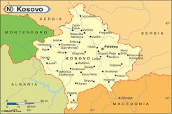 Granat Roket Hantam Gedung Parlemen Kosovo